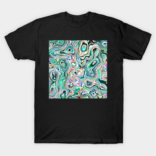 Abalone - Original Abstract Design T-Shirt by artsydevil